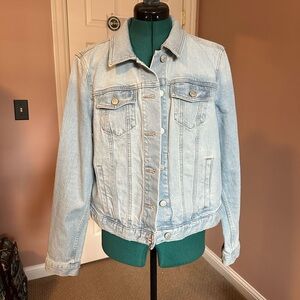 LOFT Classic Light Wash Jean Jacket